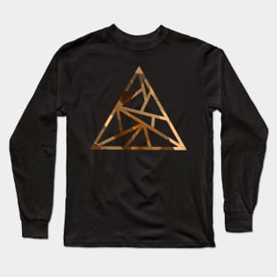 golden pyramid Long Sleeve T-Shirt